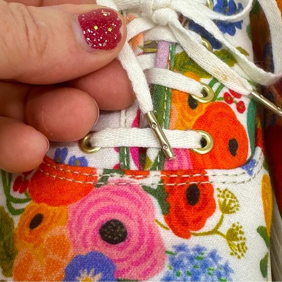 Ked’s x Rigle Paper Company Iconic Champion Sneaker Botanical Print - Picture 6 of 12